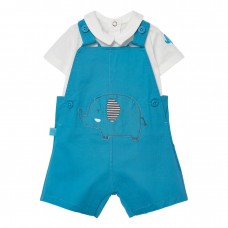 BOBOLI βρεφικό φορμάκι αγόρι 213017-2598 μπλε